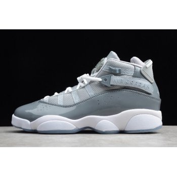 2019 Jordan 6 Rings Cool Grey White 322992-015 Shoes